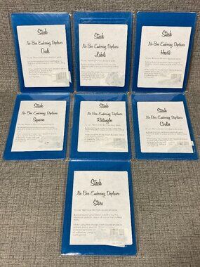 NEW Stash No - Boss Embossing Displacers 7pc Lot